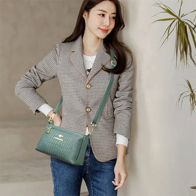 Luxury Designer Ladies Handbags High Quality Leather Shoulder Bags for Women 2024 Female Crossbody Bag Purses and Handbags Sac