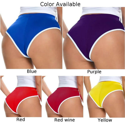 Womens Sports Yoga Low Rise Shorts Fitness Running Workout Gym Hot Pants Plus Bottom Beach Pants Fashion Solid Ladies Shorts