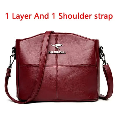 Luxury Designer Ladies Handbags High Quality Leather Shoulder Bags for Women 2024 Female Crossbody Bag Purses and Handbags Sac