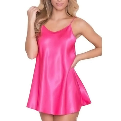 Sexy Silk Satin Night Dress Sleeveless Nighties Ladies V-neck Nightgown Nightdress Plus Size Sleepwear Nightwear for Women S-8XL